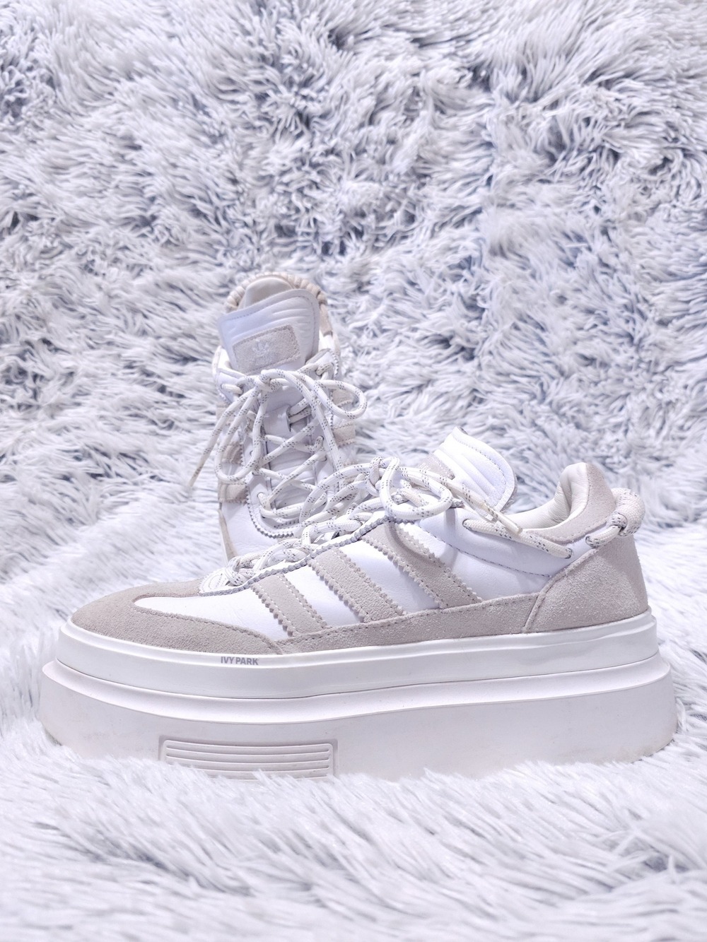 Adidas X Ivy Park Womens Supersleek 72 Platform Sneaker Size 7.5